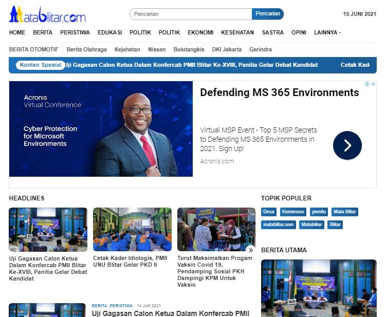Website Media Matablitar.com