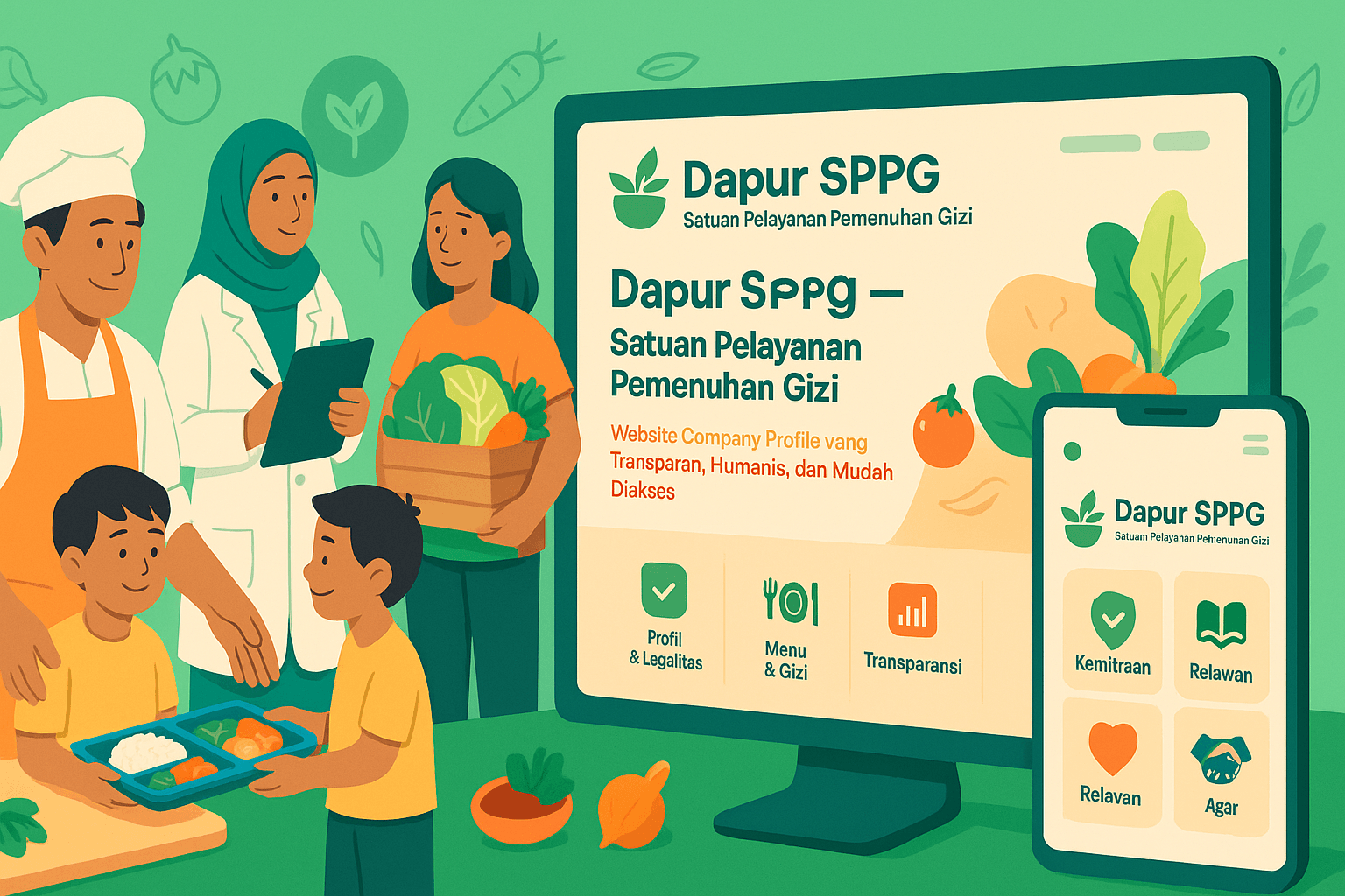 Manfaat Website Company Profile untuk Dapur SPPG