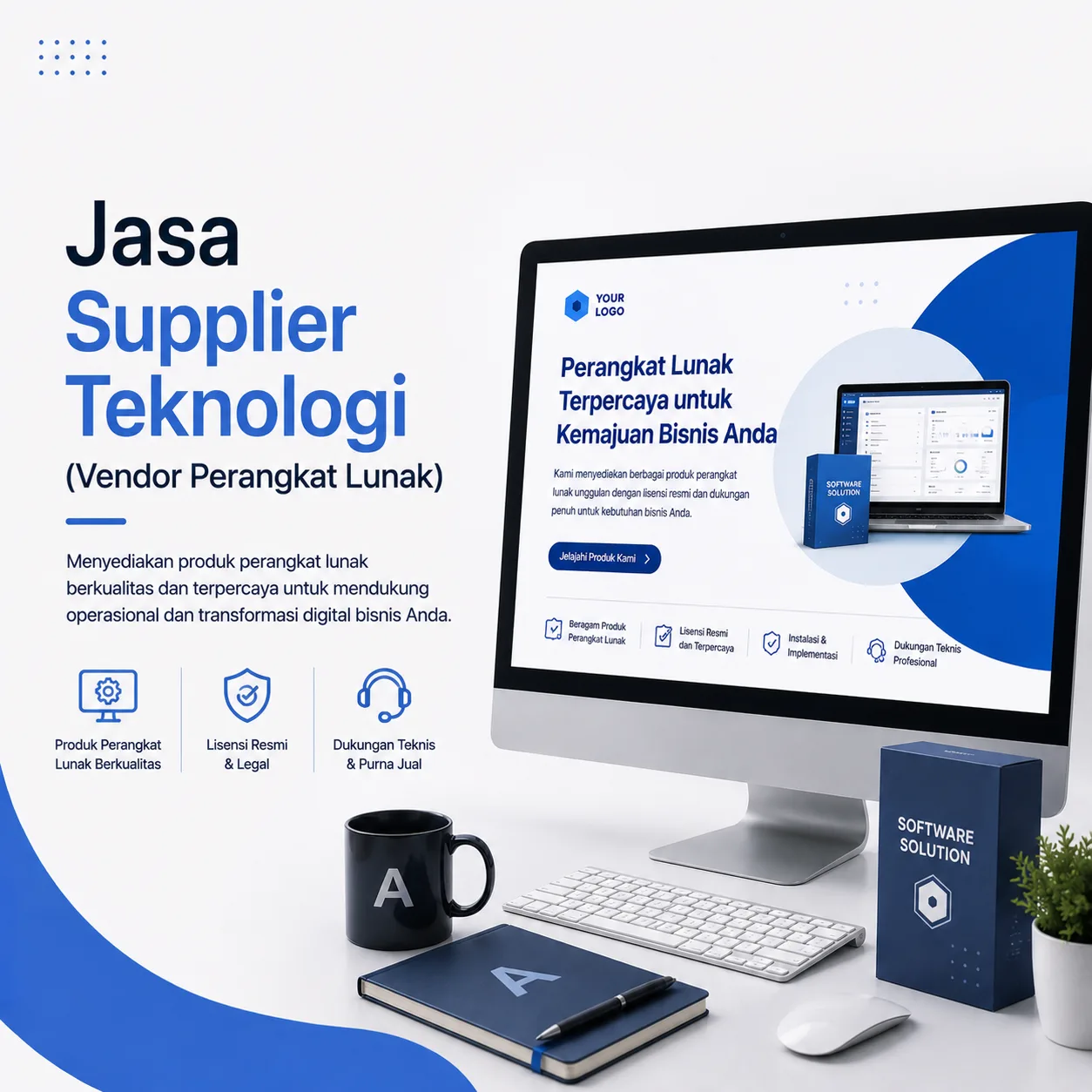 Vendor & Supplier Kebutuhan Perangkat Lunak