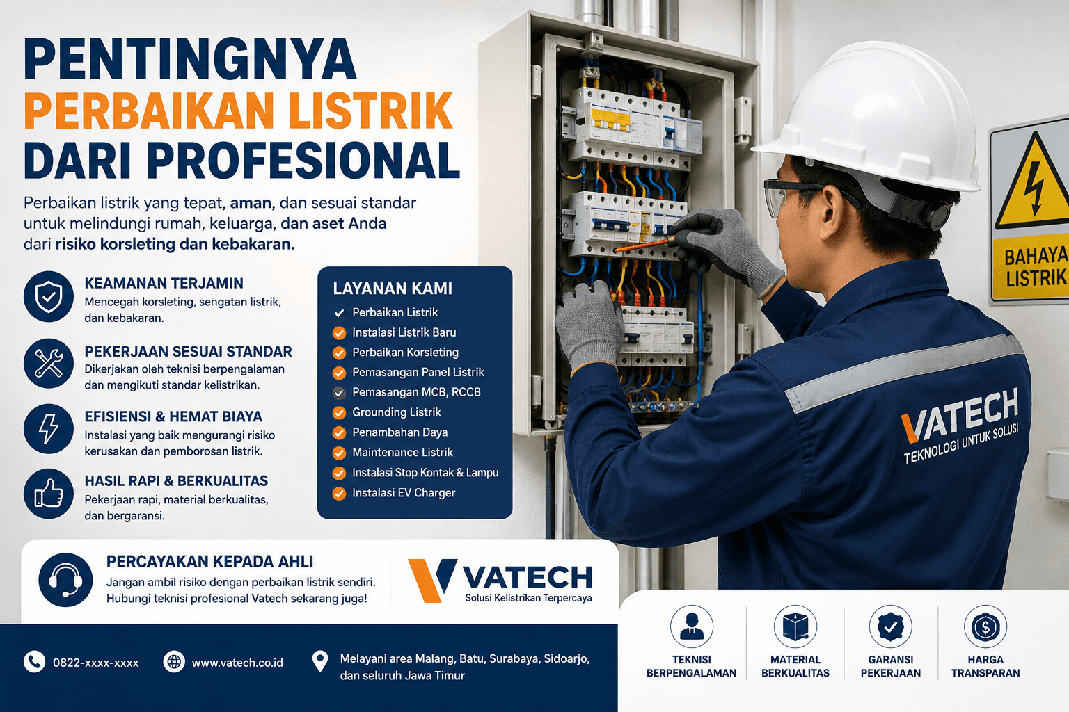 Pentingnya Perbaikan Listrik dari Teknisi Profesional