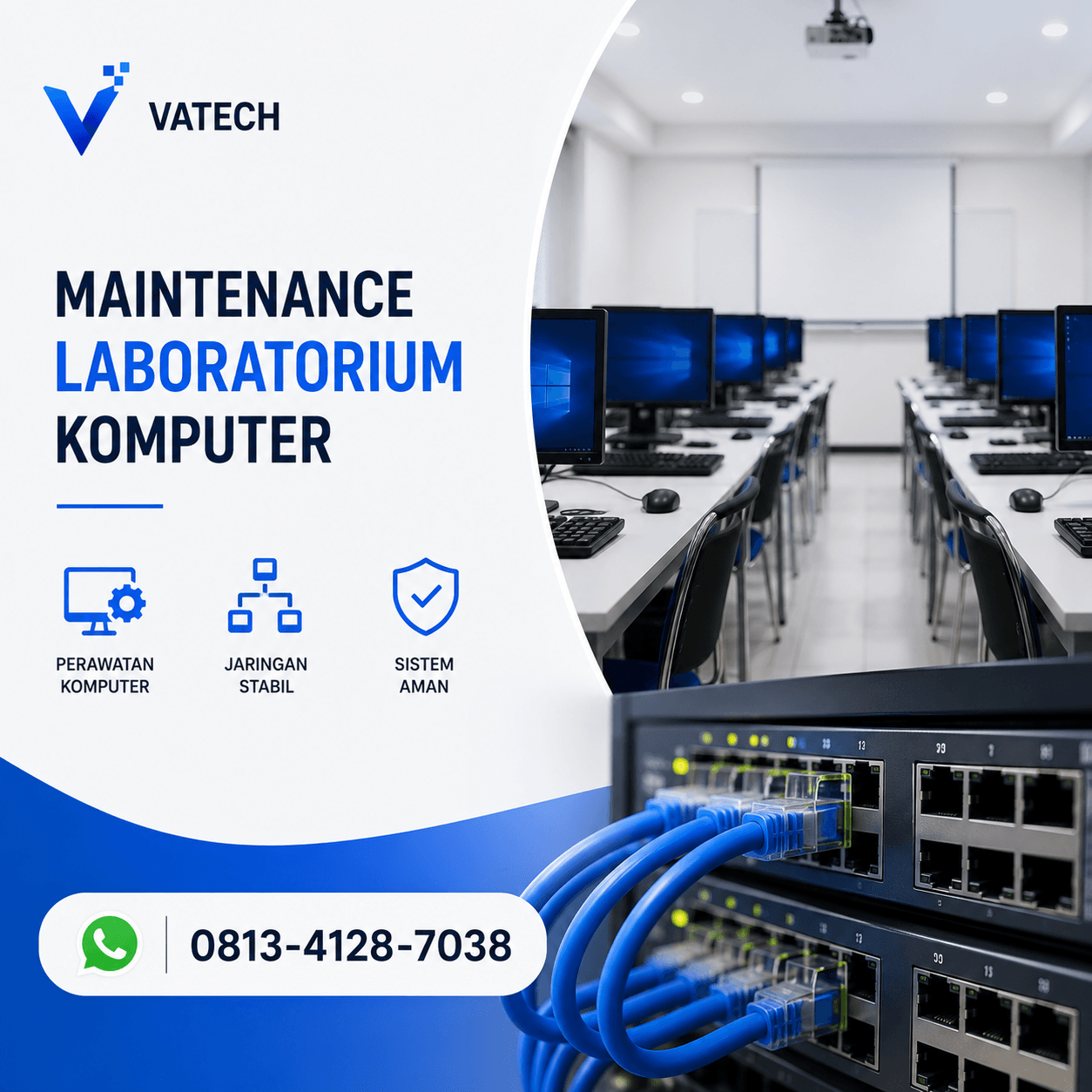 Jasa Maintenance Laboratorium Komputer Profesional