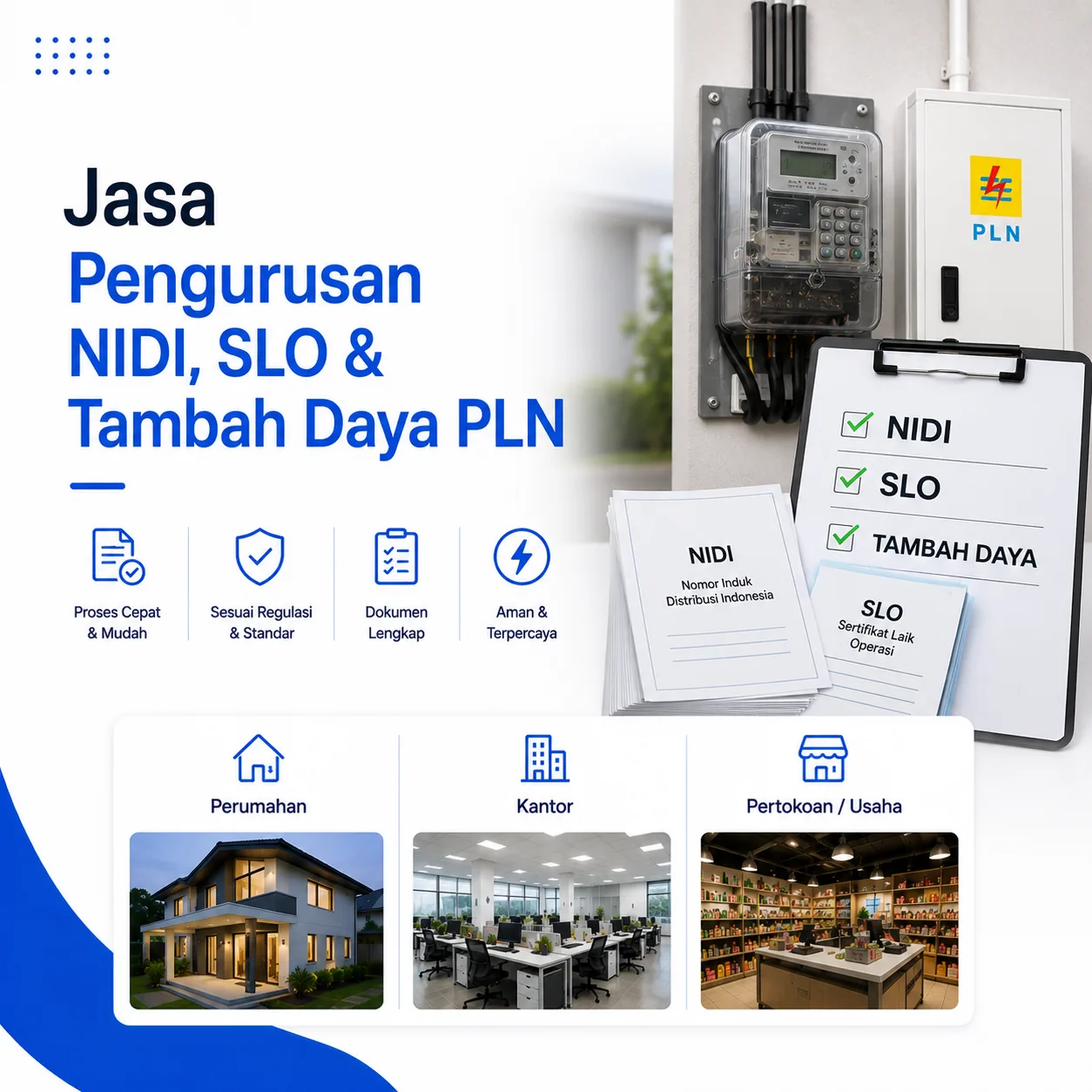 NIDI, SLO & Tambah Daya PLN