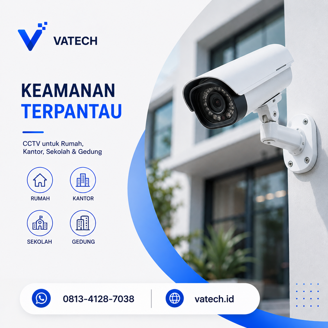 Pentingnya CCTV untuk Keamanan Kantor, Gedung, Sekolah, dan Rumah