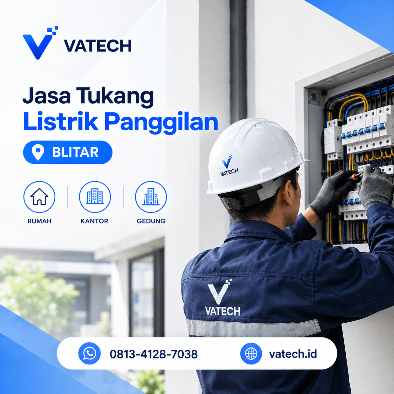 Jasa Tukang Listrik Panggilan Blitar Profesional Bergaransi