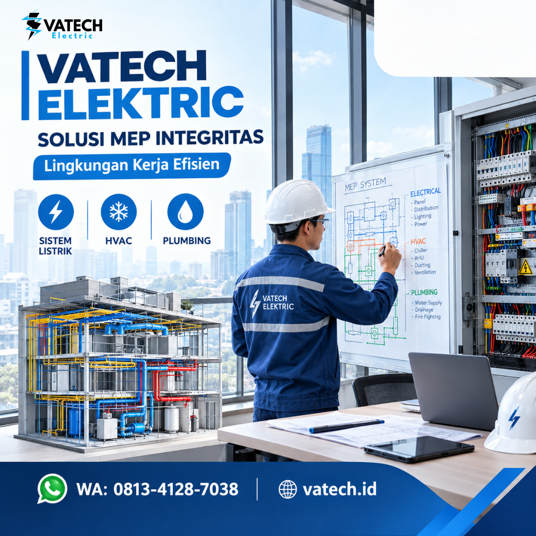 MEP Solutions Electrical: Vatech Elektric Memperkuat Sistem Kelistrikan Bangunan